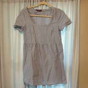 Urban Republic Blue and White Striped Mini Dress